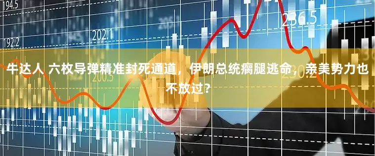 牛达人 六枚导弹精准封死通道，伊朗总统瘸腿逃命，亲美势力也不放过？