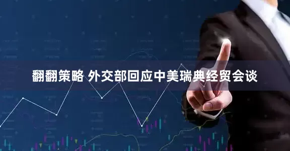 翻翻策略 外交部回应中美瑞典经贸会谈