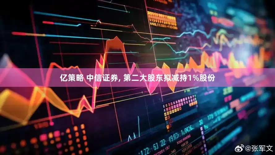 亿策略 中信证券, 第二大股东拟减持1%股份